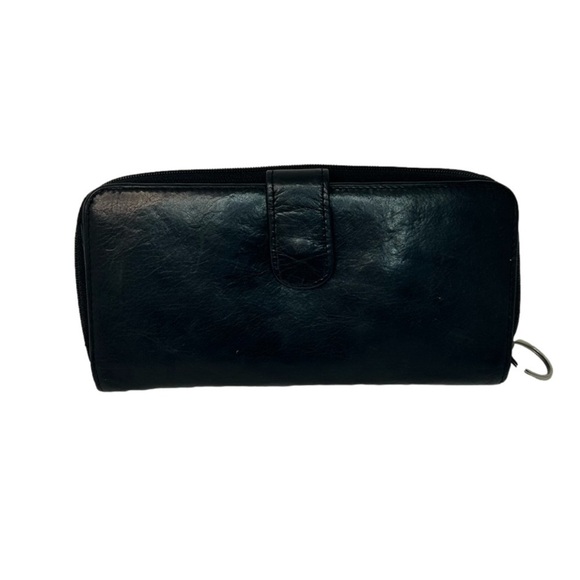 Roots Black Faux Leather Wallet - Picture 11 of 16